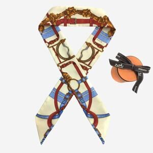 Hermes Twilly Multicolor Silk